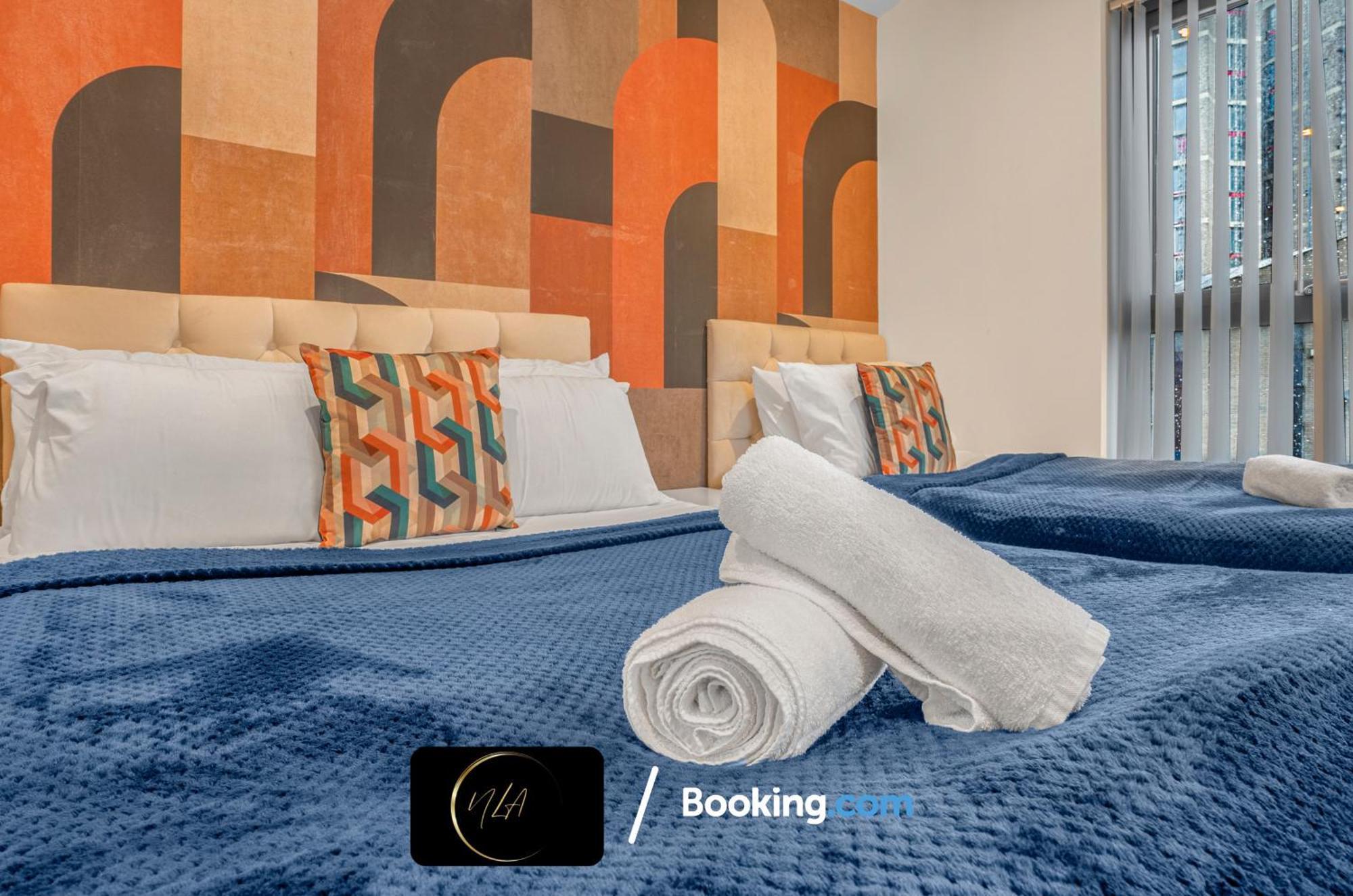 City Centre Apartment With Free Parking, 2 Bathrooms, Netflix And Wifi - Suitable For Contractors And Families - By Noor Luxury Accommodations Birmingham Exterior foto